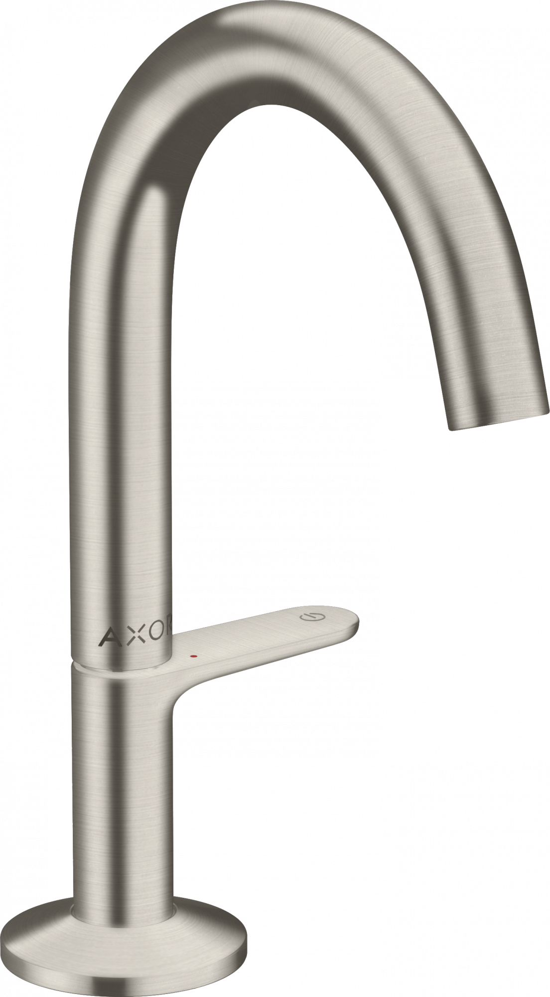 48010800 Смеситель для раковины Select 140 со сливным клапаном Push-Open AXOR ONE