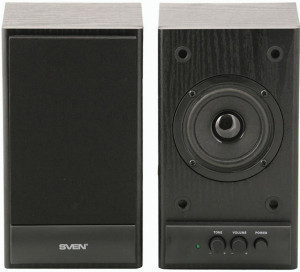 SV-0120607BL Колонки деревянные ас sps-607 (6 вт), чёрный Sven