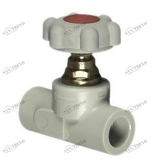 Вентиль 50 пластиковый прямоточный FV-PLAST 304050