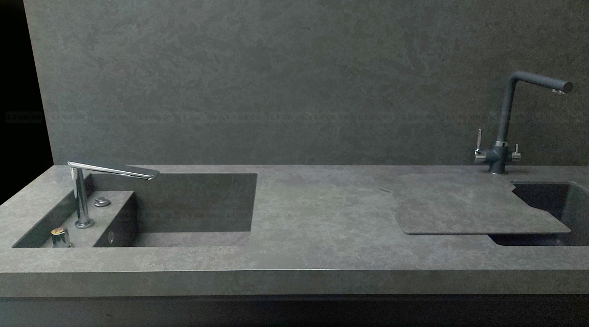 Столешницы для кухни - Монтессори пелле / 5 мм LIGRON LIST242 2378 - Вид №8