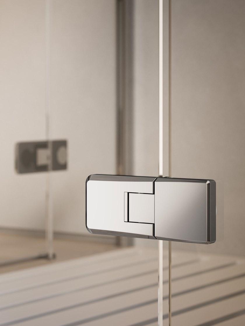 Glass1989 Душевая кабина угловая стеклянная с распашной дверцей Showering sun-id-1439366 - Вид №2