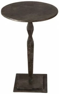 Hamilton Conte Paris Круглый алюминиевый журнальный столик Amedeo