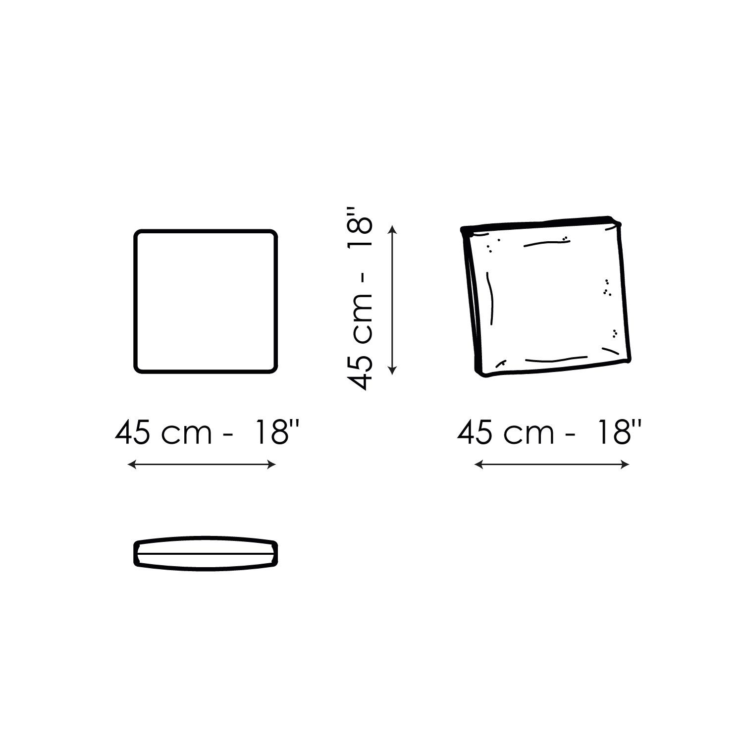Ткань диван BONALDO ALIANTE ARCH-00100553 - Вид №11