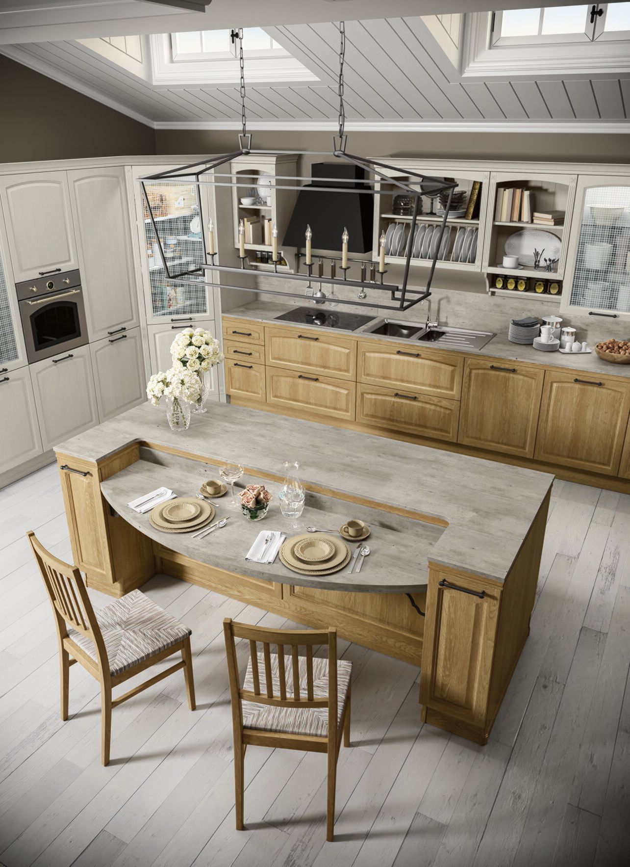 Встроенная кухня Febal Casa ARCH-00037471 - Вид №1