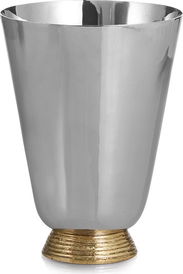 10600191 Michael Aram Ваза малая Michael Aram "Золотая пшеница" 20см Сталь нержавеющая 