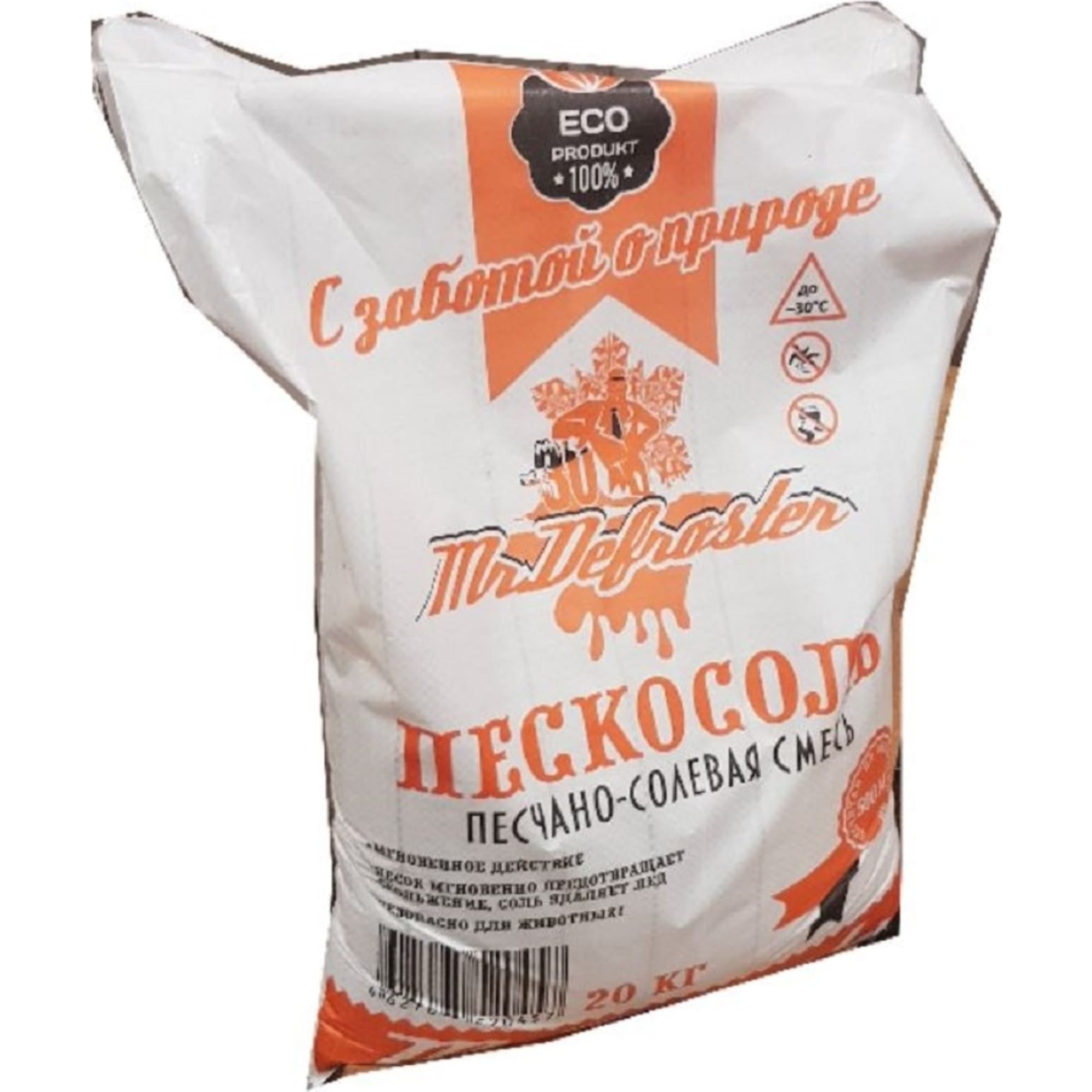 83058494 Противогололедный реагент Пескосоль, 20 кг Santreyd 