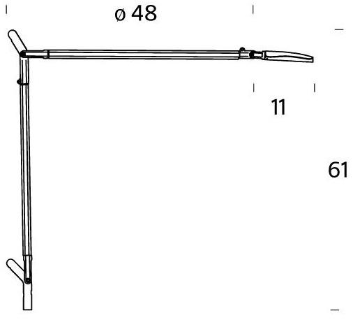 FontanaArte Настенный светильник Volée sun-id-1420988 - Вид №6