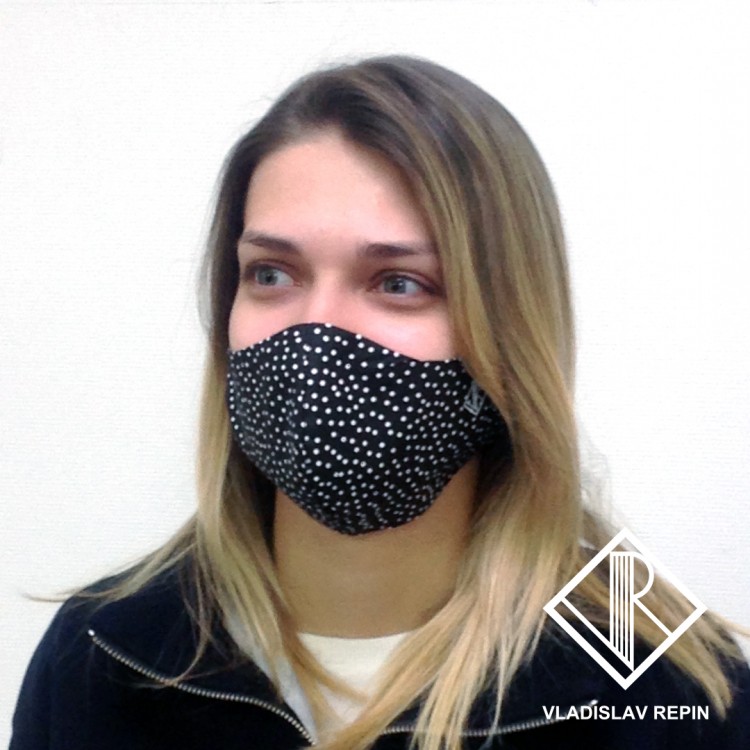 VLDW331 Маска защитная дизайнерская на лицо Santreyd 