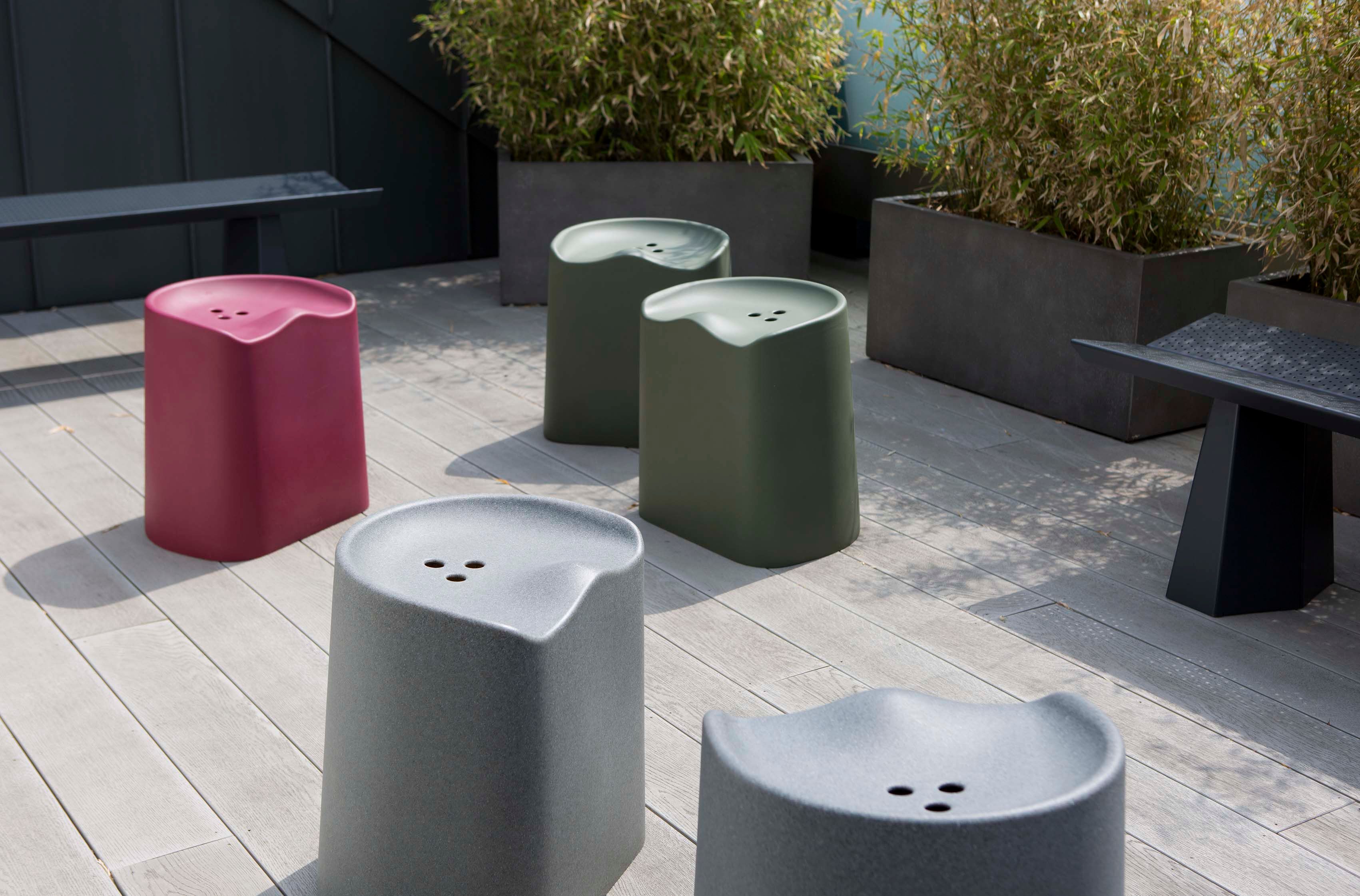 Штабелируемый стул из полиэтилена Established&Sons BUTT ARCH-00017124 - Вид №5