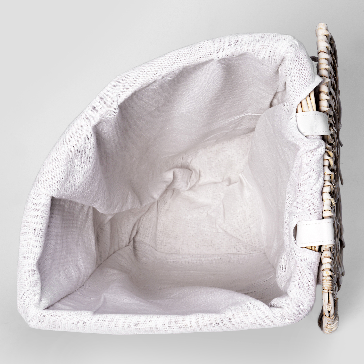 WB-560-M Vils Плетеная корзина для белья с крышкой WasserKRAFT  - Вид №5