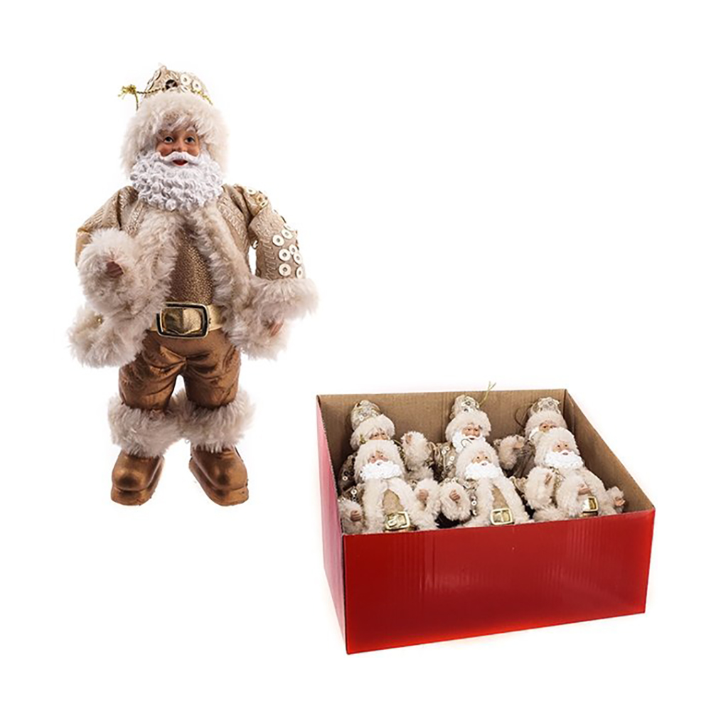 278046 Фигурка декоративная №18 18 см Дед Мороз РЕМЕКО 