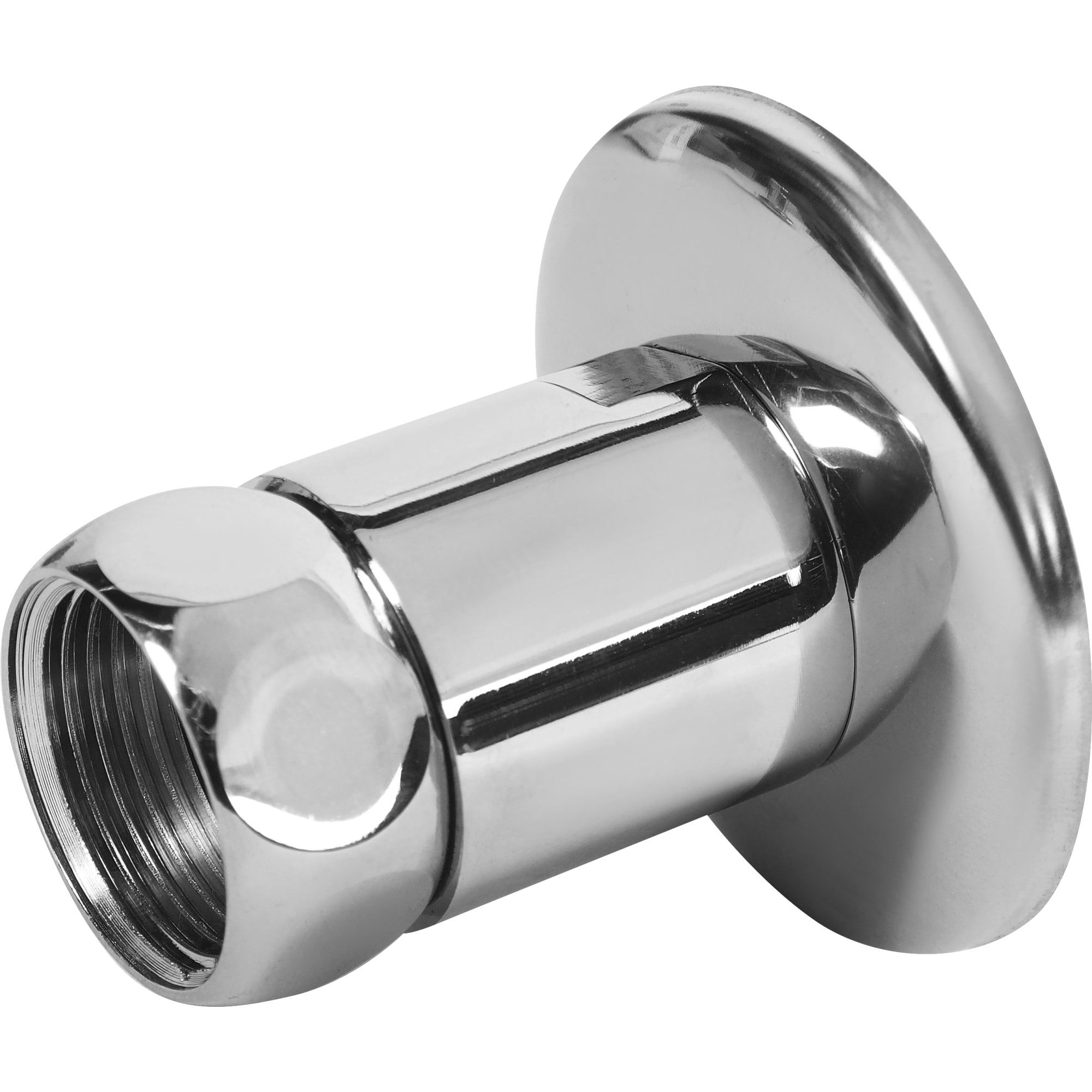 Прямой соединитель для водяного полотенцесушителя 3/4" хромированная латунь 16966424 Santreyd STLM-0007320