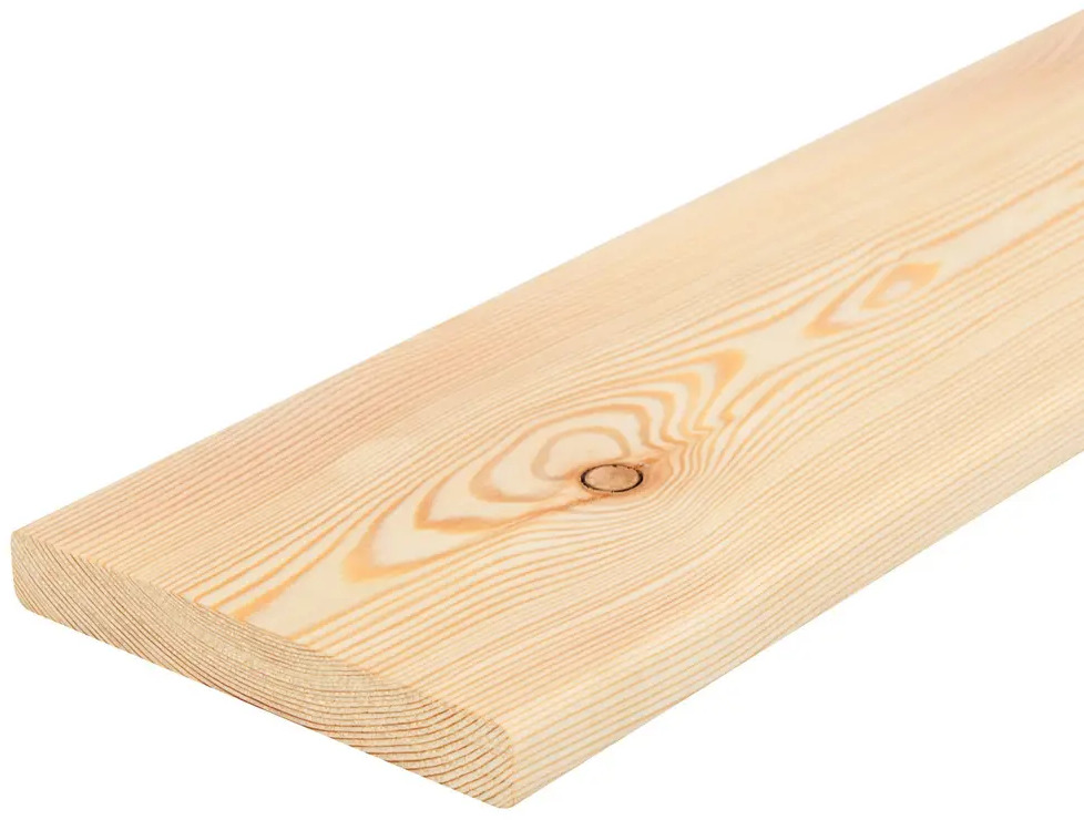 Santreyd Планкен из лиственницы для фасада и интерьера 20x140x2000 мм 82270929