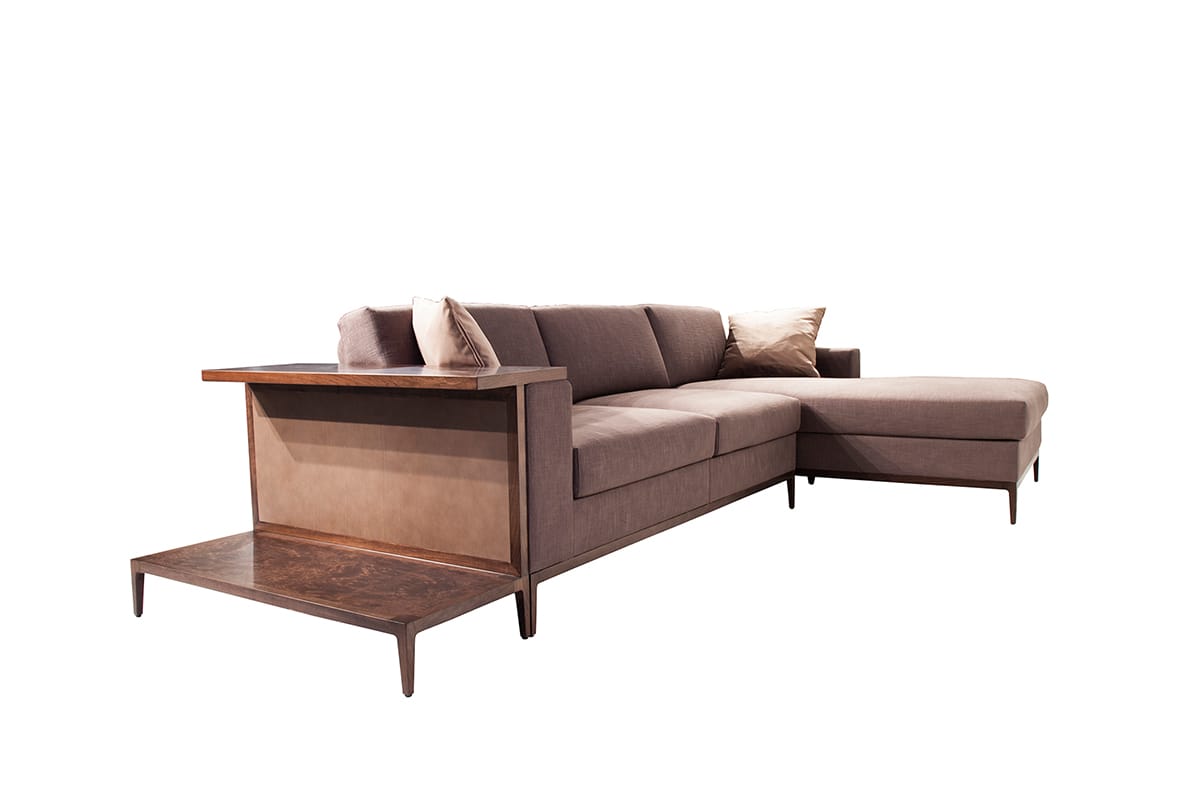 Тканевый диван с полуостровом Mobi TORINO ARCH-00141660 - Вид №1