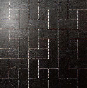 Мозаика и 3D панели из дерева Da Vinci Мозаика Ritmo Ebon 075 Дуб Селект (Гладкая) 324х324 мм.