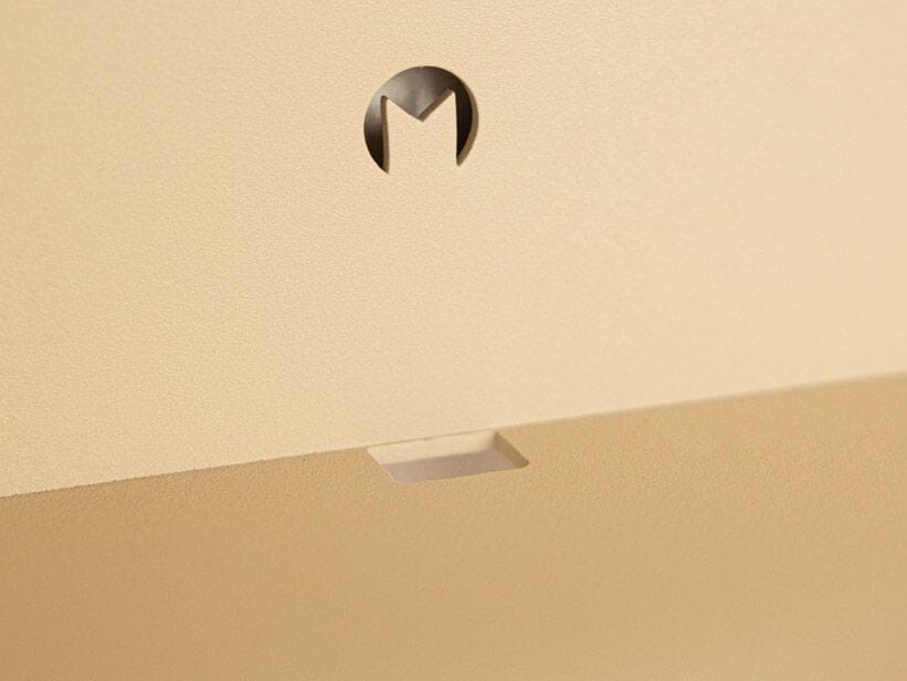 Стальная подвесная прикроватная тумбочка с порошковым покрытием Metallbude NELIO ARCH-00123617 - Вид №9