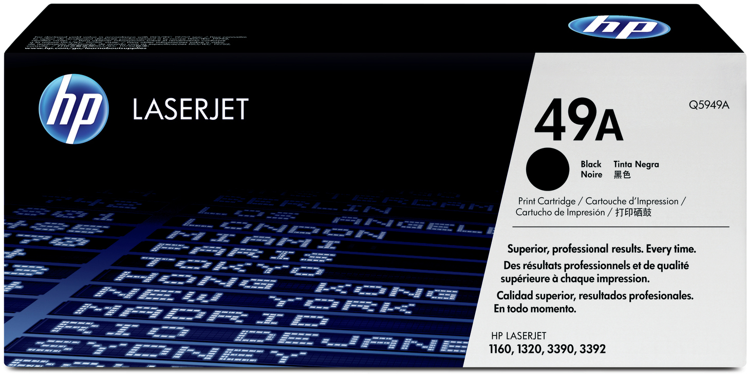 Q5949A laserjet black print cartridge HP Santreyd 