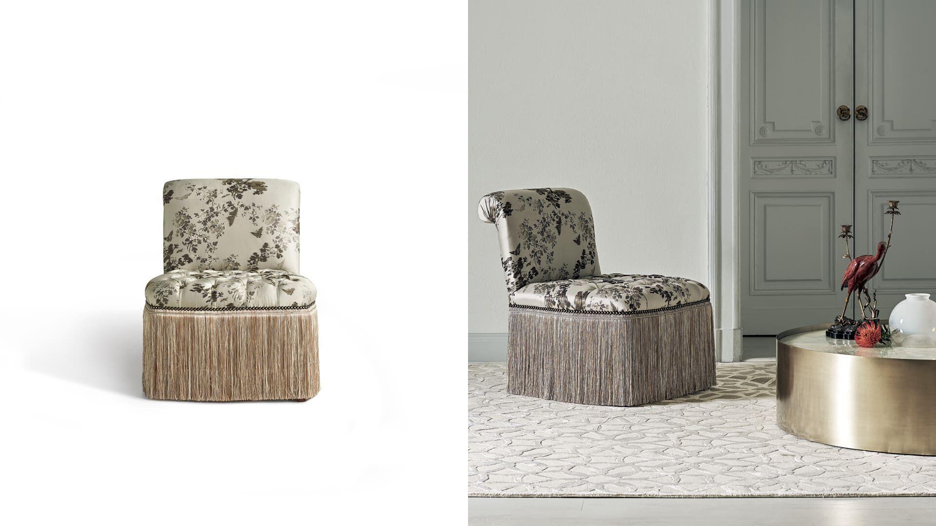 Кресло с бахромой ANGELO CAPPELLINI New Classic Interiors ARCH-00148622 - Вид №1