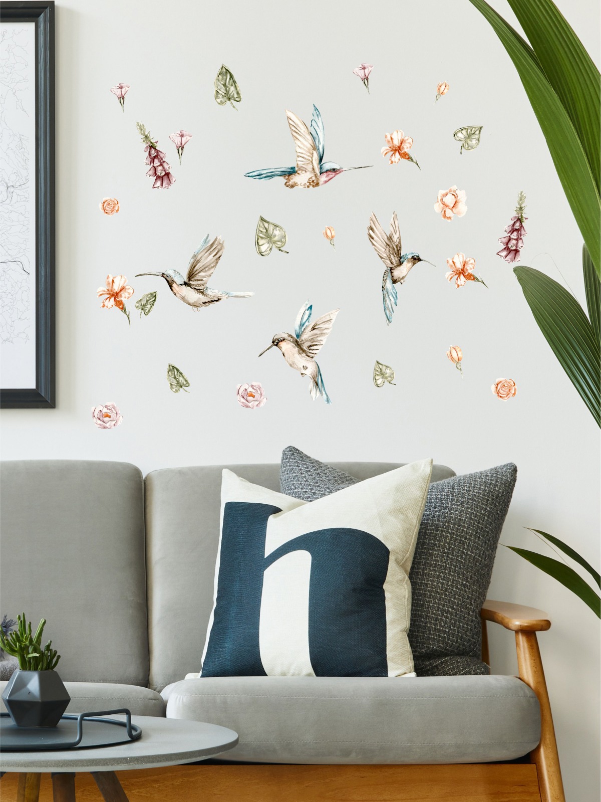 91072326 Наклейка на стену S0395 Колибри STLM-0469161 LISADECOR