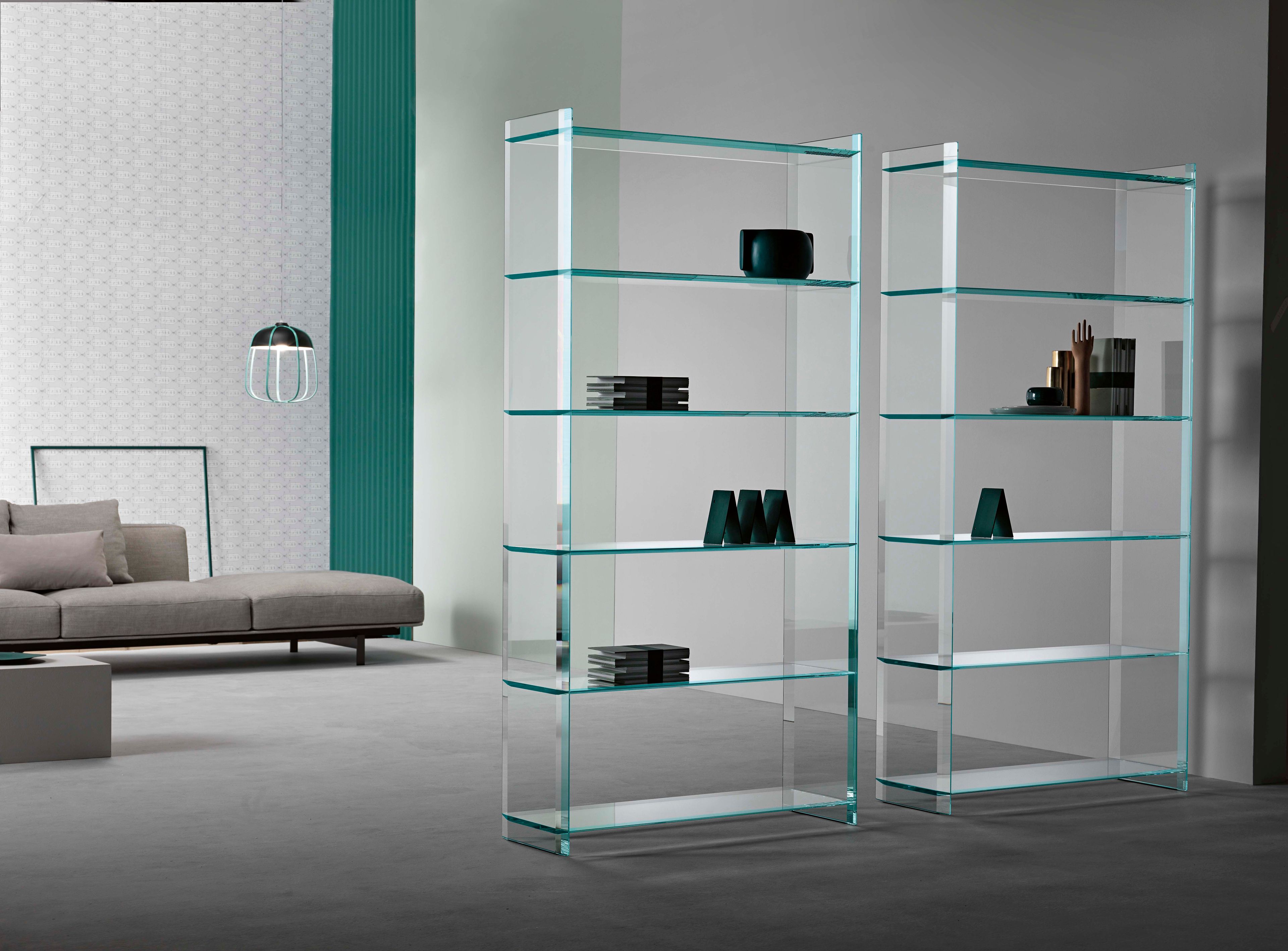 Стеклянный книжный шкаф Tonelli Design Quiller ARCH-00126608