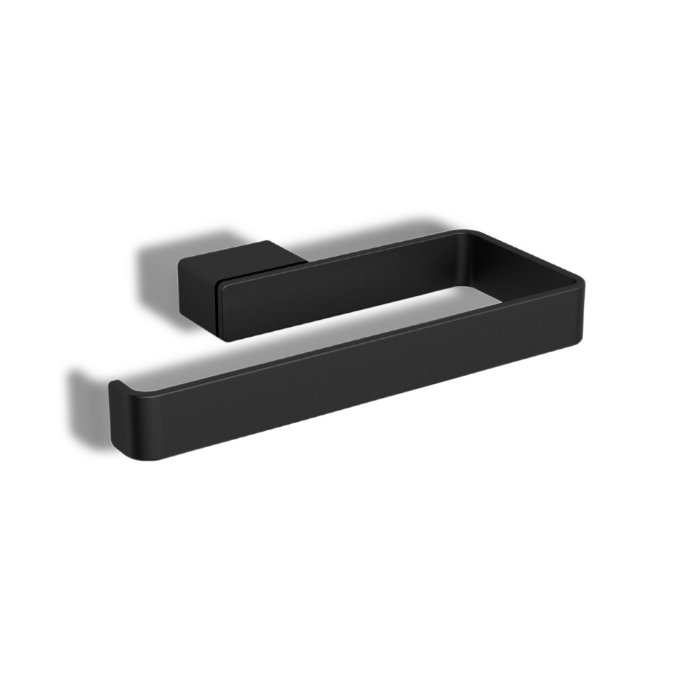 11338A-BP Полотенцедержатель VICO подвесной цвет черный матовый LANGBERGER VICO, BLACK EDITION