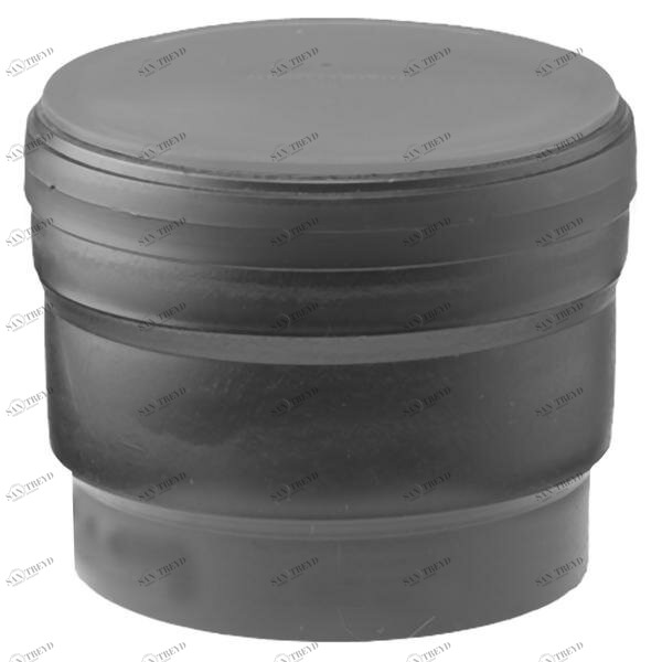 SANIT 221453020100016 Раструбные гнездо, PE-стекание, с прокладкой и крышкой 