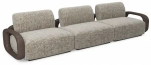 Sicis 3-х местный модульный диван из ткани