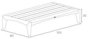 Royal Botania Низкий прямоугольный столик для сада из тика Zenhit sun-id-1463138 - Вид №4