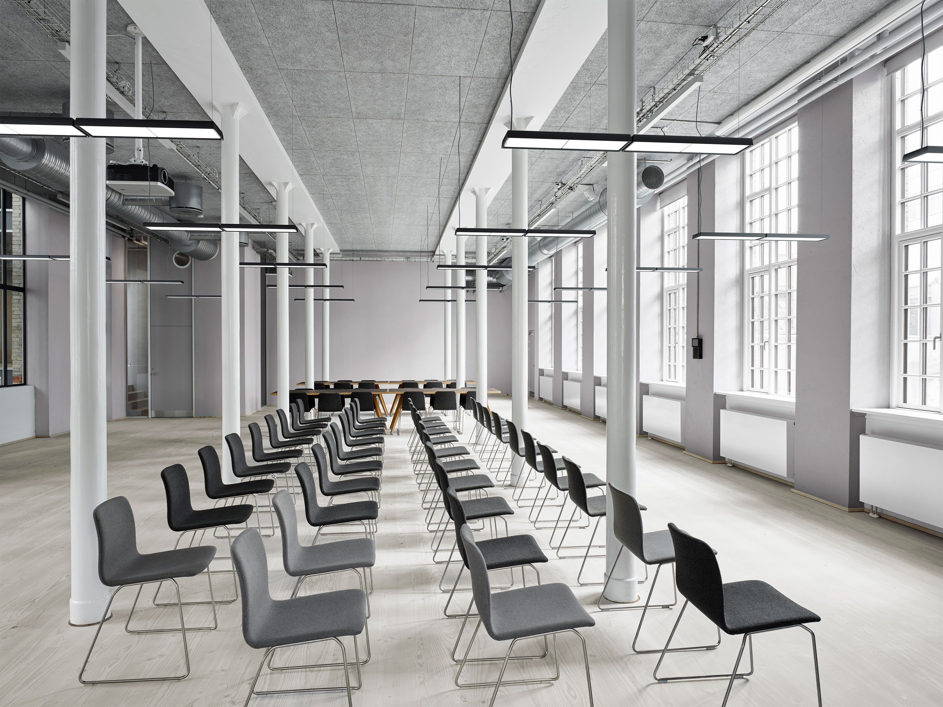 Литой алюминиевый светодиодный подвесной светильник Louis Poulsen LP Slim Box ARCH-00029700 - Вид №6