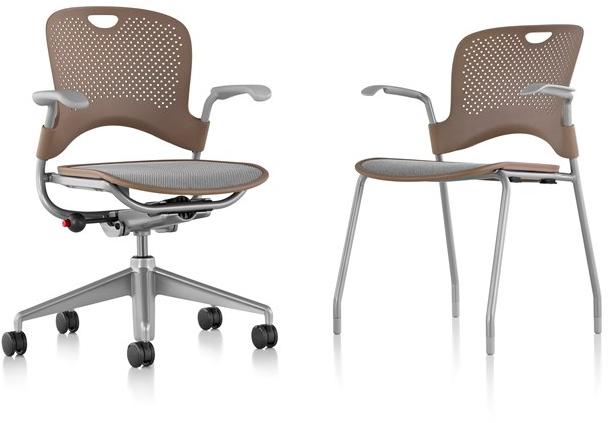 Herman Miller Офисный стул из нейлона® с 5 спицами и подлокотниками Caper sun-id-1413979 - Вид №6