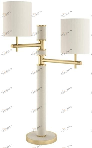 FRATO Настольная лампа с отраженным светом из кожи  Flf040041aad 