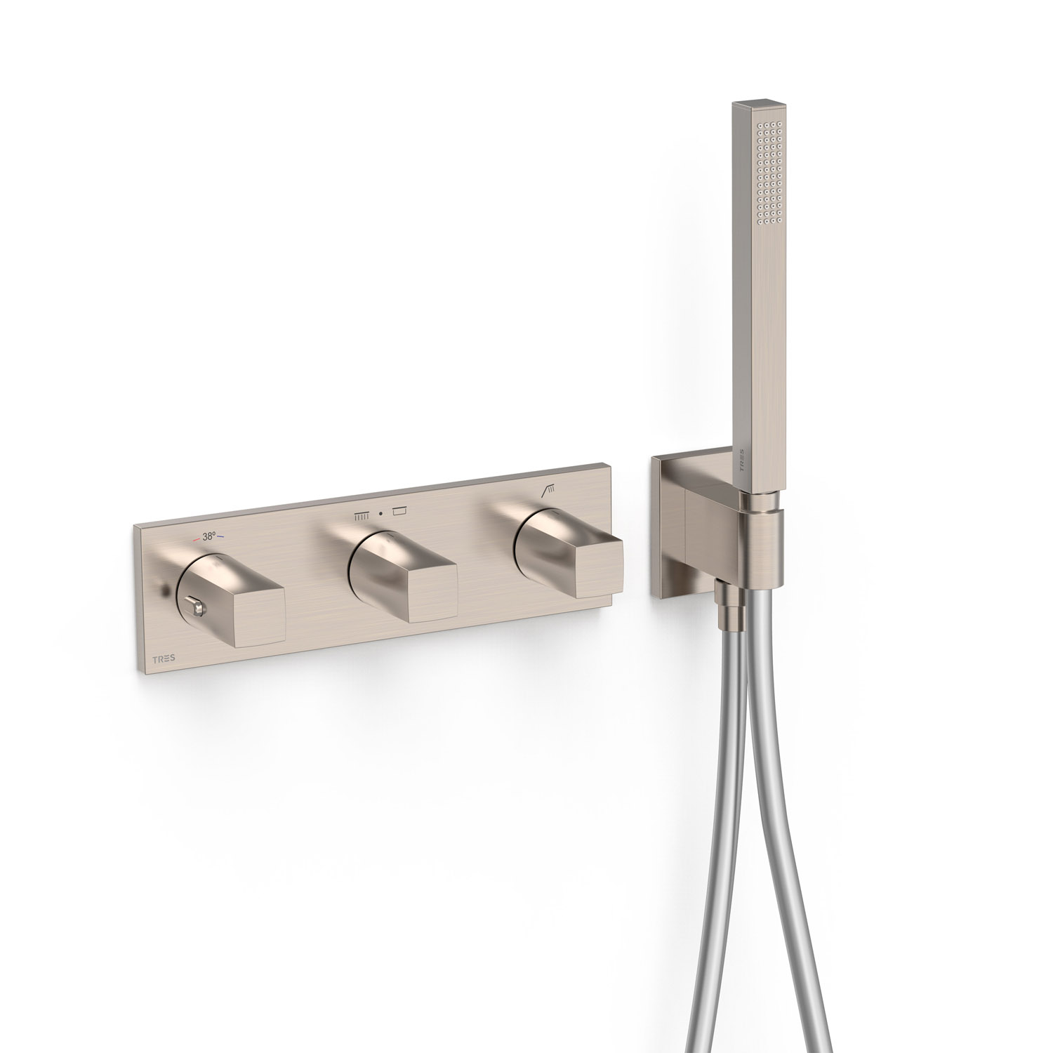 B-SYSTEM 3-ходовой встраиваемый термостатический смеситель B-system-30725301AC TRES Thermostatic