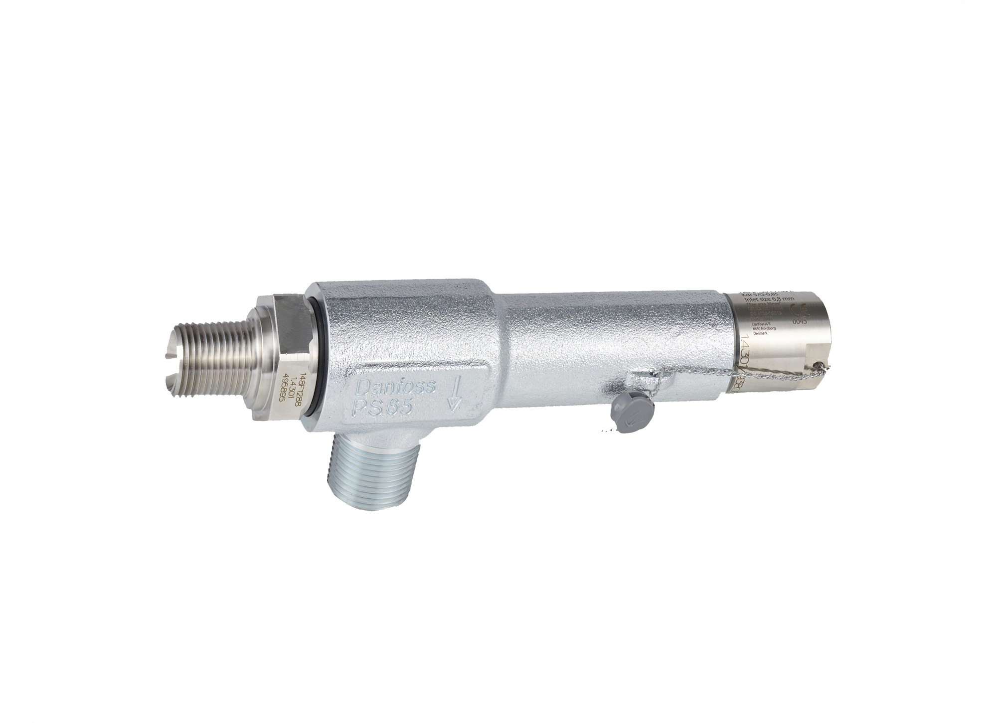 Danfoss SFA 10 — предохранительные клапаны, зависящие от противодавления с уставкой открытия 10-65 бар SFA 10H T 235 Клапан предохранительный 148F4235  - Вид №10