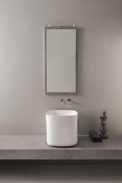 5503 Накладная раковина на столешницу  овальная Scarabeo Ceramiche Moon - Вид №1