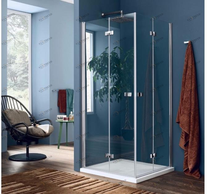 INDA® Душевая кабина из стекла с откидной дверцей Sim sun-id-1449580