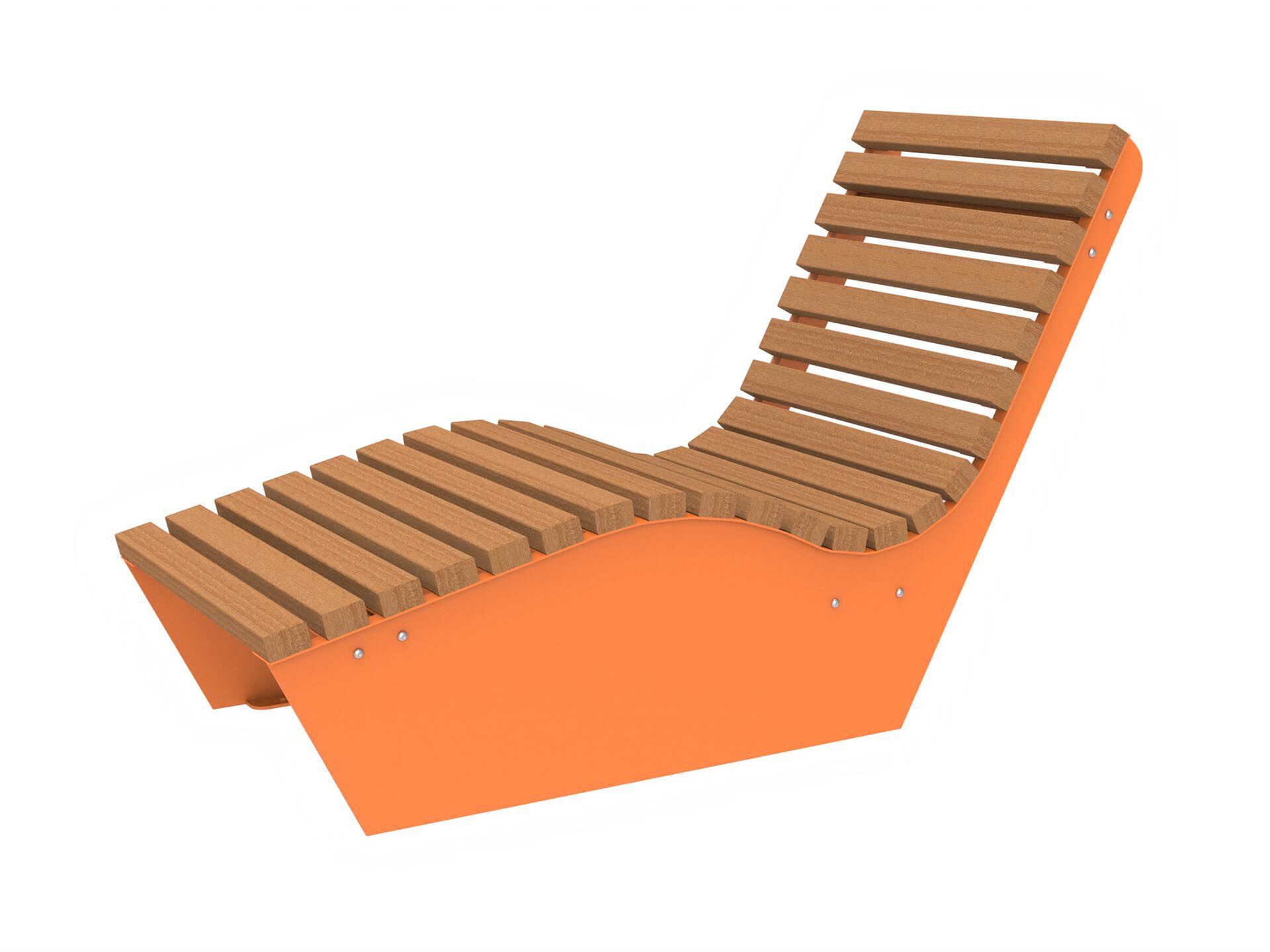 Одноместный шезлонг Lazzari Braies ARCH-00008778 - Вид №2