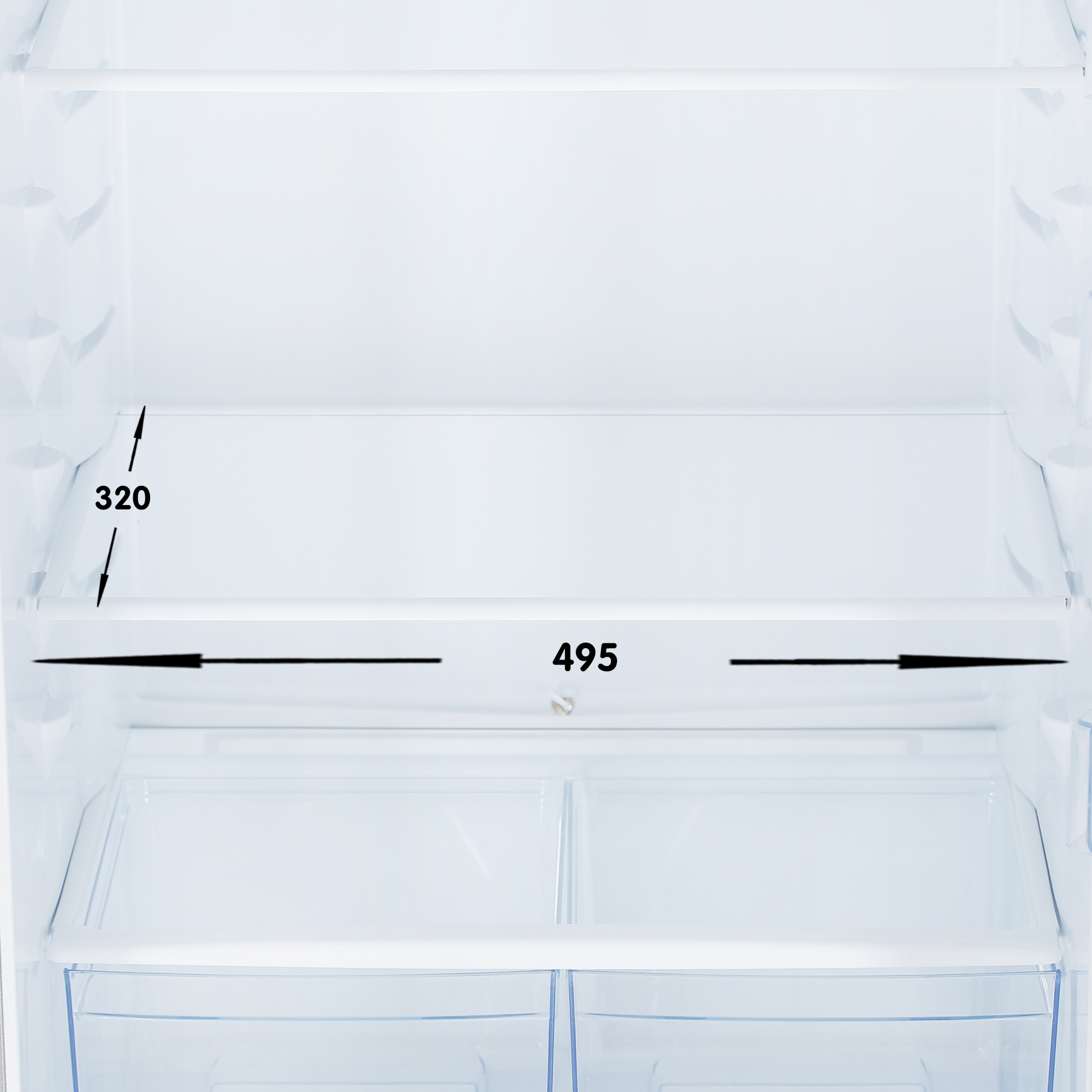 1330096 Холодильник с морозильником   DON R-290 MI серебристый STDN-0010723 - Вид №8