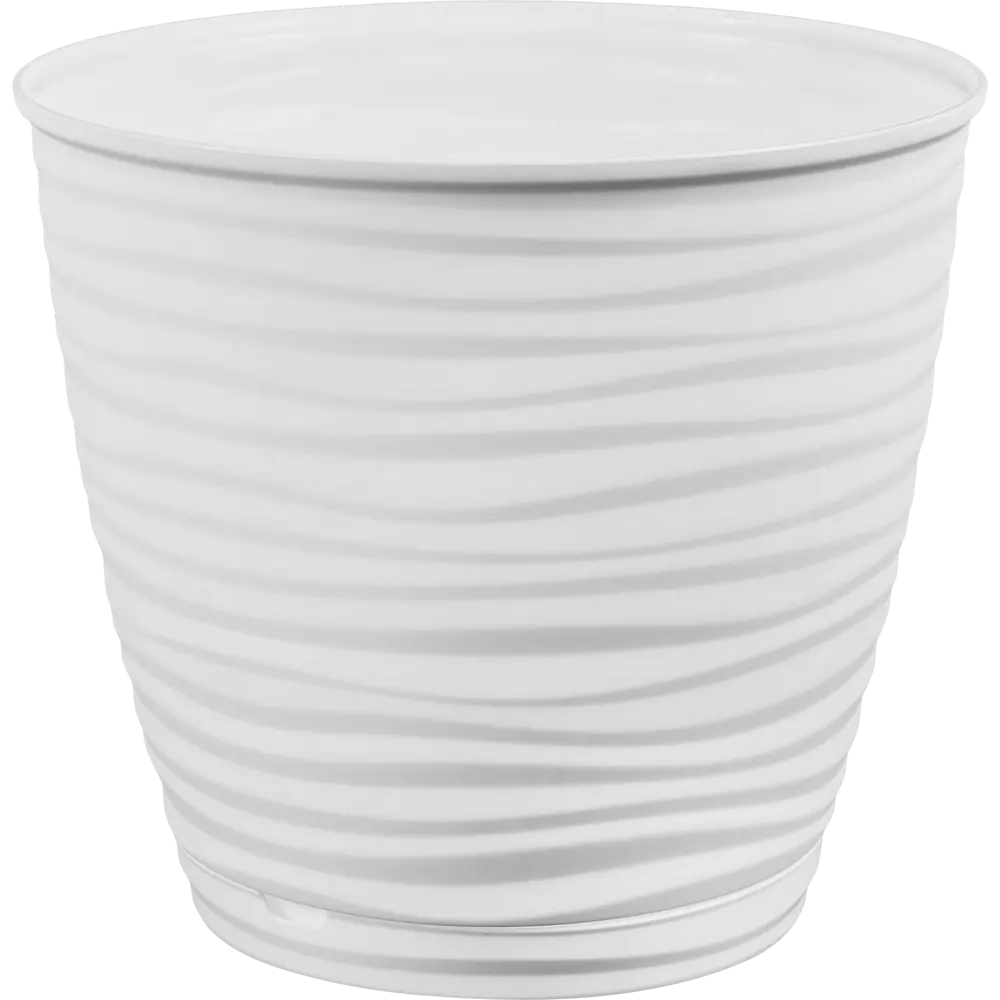 IDI LAND Горшок Saffron для комнатных растений белый 2.6 л 87179838