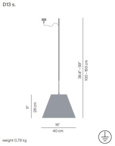 Подвесной светильник из поликарбоната
