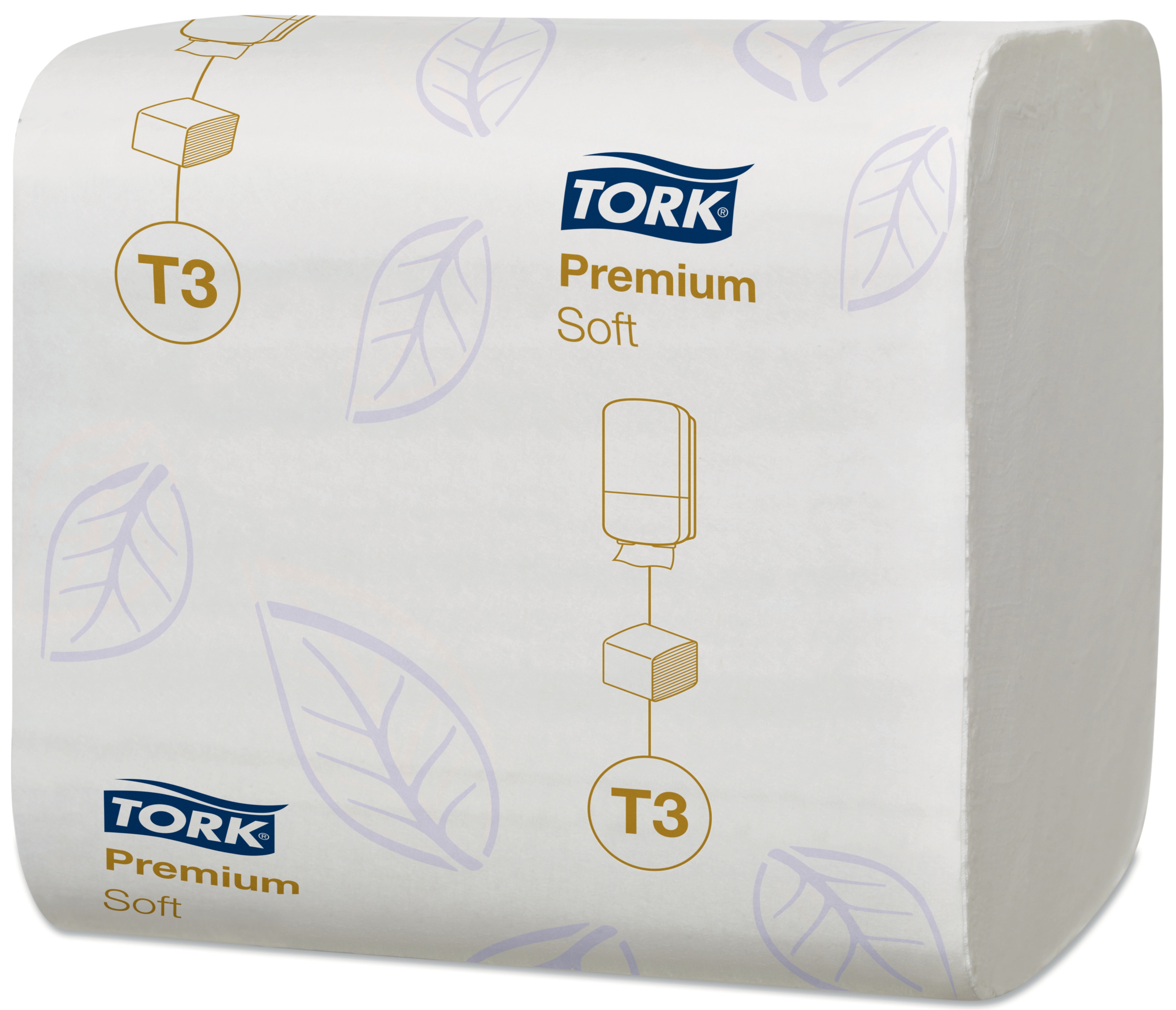 11427338 Сложенная мягкая туалетная бумага в складки Tork  - Вид №1