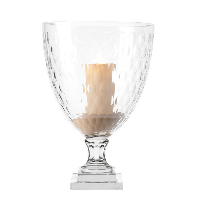 Подсвечник стеклянный прозрачный Aqua L от Eichholtz EICHHOLTZ EICHHOLTZ 060245 Прозрачный  - Вид №1