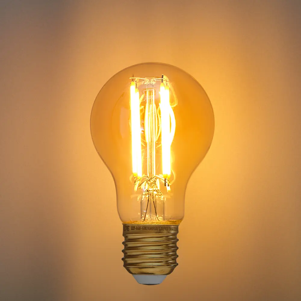 Филаментная лампа Volpe ретро-гриб с золотистым стеклом 83668712 STLM-1435176 - Вид №2