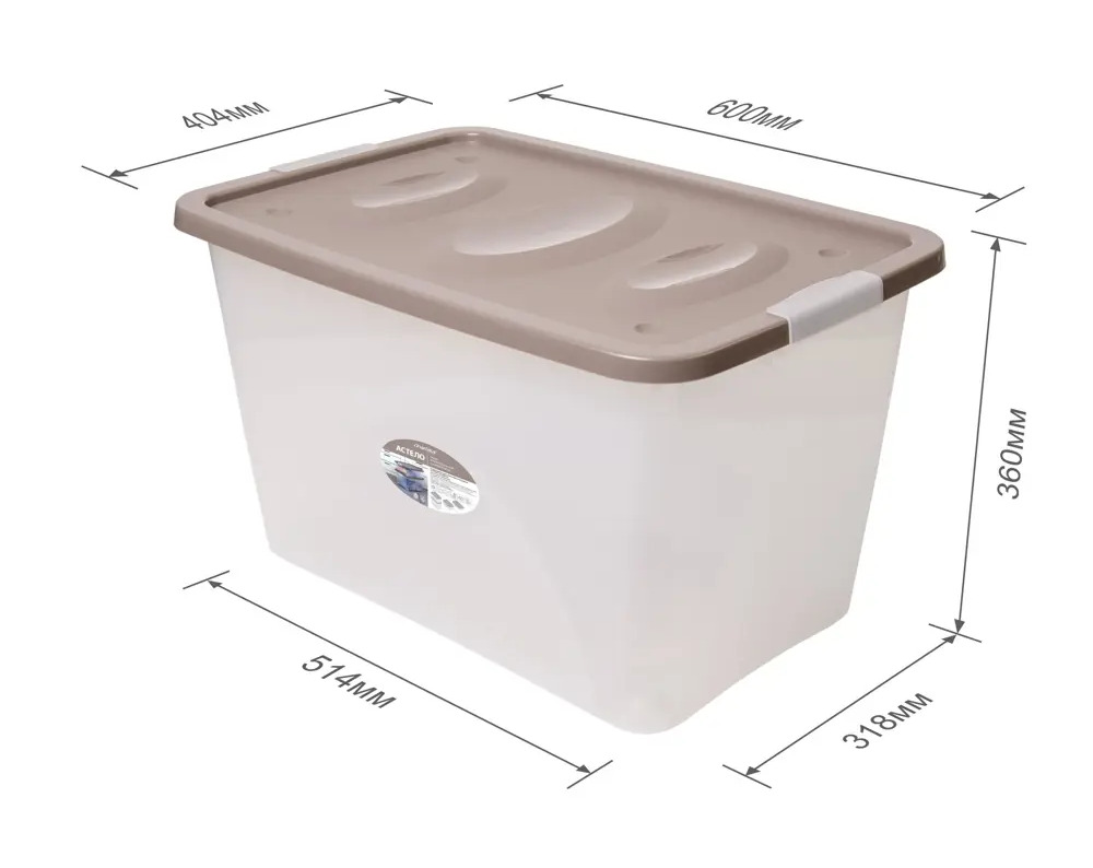 Универсальный контейнер MARTIKA с крышкой и колесами для систем хранения 18540339