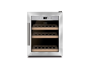 90816542 Винный шкаф WineSafe Classic 39.50x51.50x55 см 12 бутылок цвет серебристый STLM-0395623 CASO