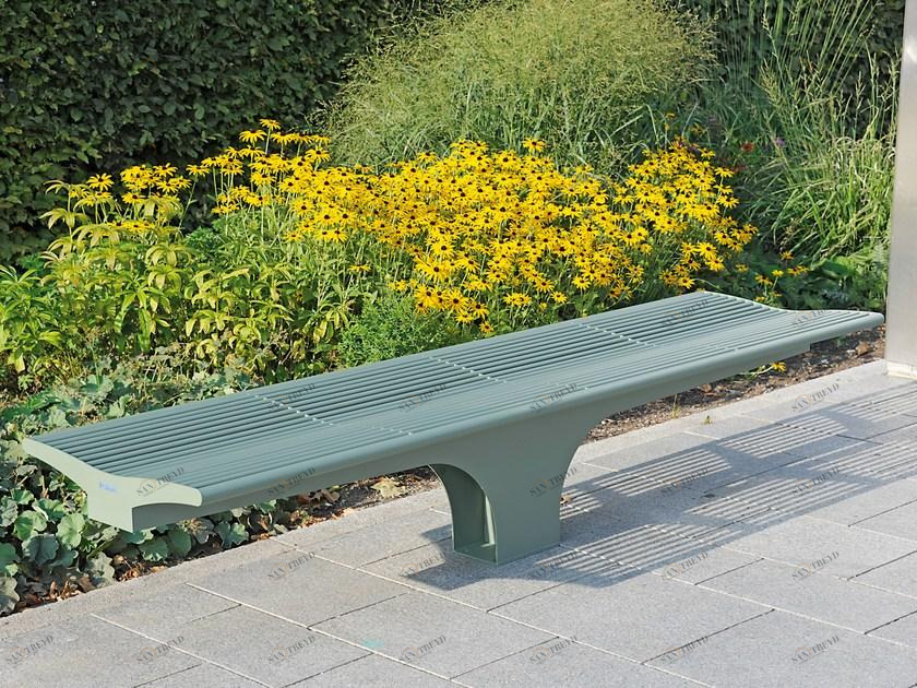 BENKERT BANKE Скамья из нержавеющей стали без спинки Siardo sun-id-1393955