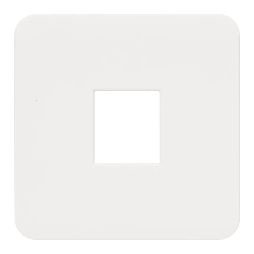 Накладка для розетки Lexman Cosy RJ11-12-45, цвет белый STLM-2040482