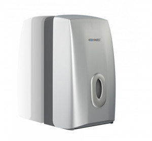 GW03 18 01 04 Genwec Диспенсер для 2 рулонов / салфеток АБС серебро