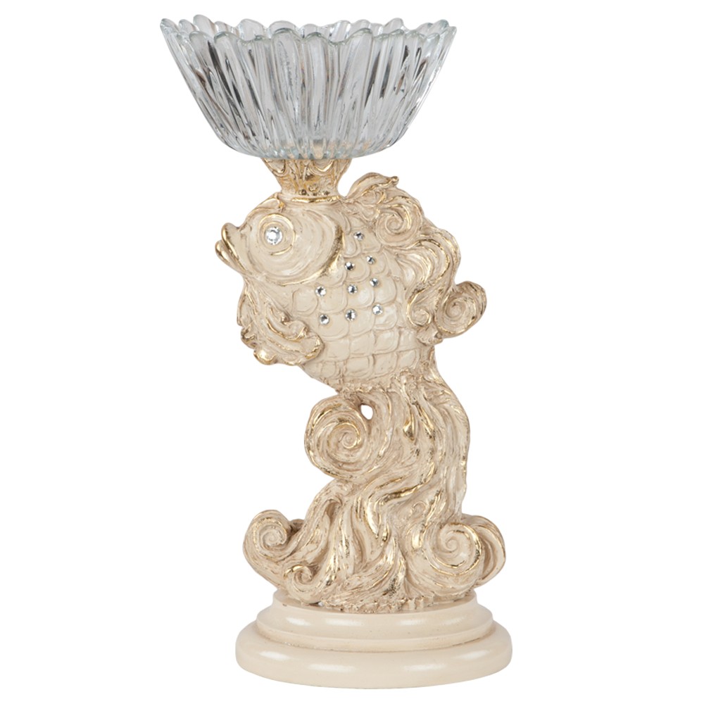 52019 Фруктовница-конфетница Заветное желание Айвори BOGACHO 4627138240144 - Вид №2