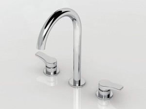 Смеситель для раковины с 3 отверстиями