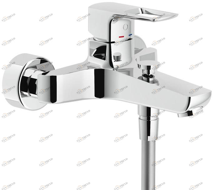 Nobili Rubinetterie Смеситель для ванны настенный Acquaviva Vv103110/1cr